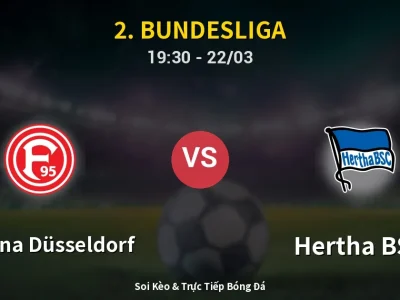 🔴 Trực Tiếp: Fortuna Düsseldorf 2-4 Hertha BSC – Link Xem 2. Bundesliga (Full HD)