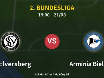 Kết Quả: SV Elversberg 3-1 Arminia Bielefeld – Highlight & Bàn Thắng | 2. Bundesliga