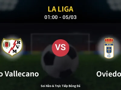 Kết Quả: Rayo Vallecano 3-0 Oviedo – Highlight & Bàn Thắng | La Liga