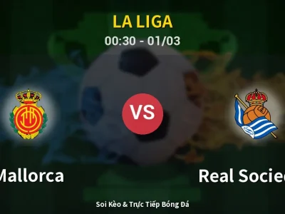Kết Quả: Mallorca 0-1 Real Sociedad – Highlight & Bàn Thắng | La Liga