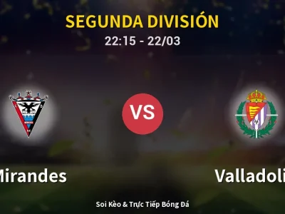 Soi Kèo Mirandes vs Valladolid – 22:15 22/03 | Nhận Định, Dự Đoán Tỷ Số
