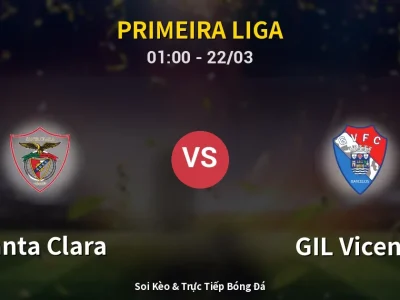 Kết Quả: Santa Clara 1-0 GIL Vicente – Highlight & Bàn Thắng | Primeira Liga