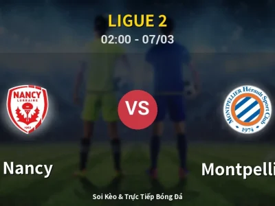 Kết Quả: Nancy 0-3 Montpellier – Highlight & Bàn Thắng | Ligue 2