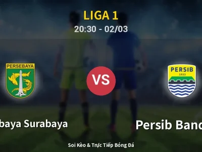 Kết Quả: Persebaya Surabaya 2-2 Persib Bandung – Highlight & Bàn Thắng | Liga 1
