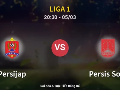 🔴 Trực Tiếp: Persijap 0-0 Persis Solo – Link Xem Liga 1 (Full HD)