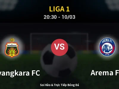 🔴 Trực Tiếp: Bhayangkara FC 0-1 Arema FC – Link Xem Liga 1 (Full HD)