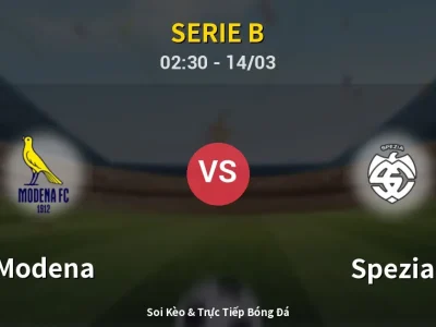 Kết Quả: Modena 3-0 Spezia – Highlight & Bàn Thắng | Serie B
