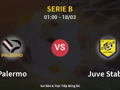 Kết Quả: Palermo 2-2 Juve Stabia – Highlight & Bàn Thắng | Serie B