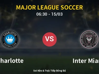 Kết Quả: Charlotte 0-0 Inter Miami – Highlight & Bàn Thắng | Major League Soccer