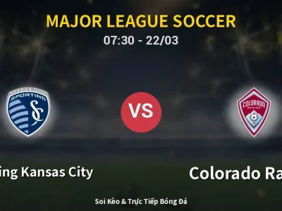 Kết Quả: Sporting Kansas City 1-4 Colorado Rapids – Highlight & Bàn Thắng | Major League Soccer