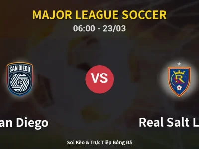 Kết Quả: San Diego 2-2 Real Salt Lake – Highlight & Bàn Thắng | Major League Soccer