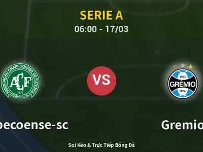 Kết Quả: Chapecoense-sc 1-1 Gremio – Highlight & Bàn Thắng | Serie A