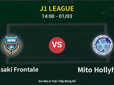Kết Quả: Kawasaki Frontale 2-2 Mito Hollyhock – Highlight & Bàn Thắng | J1 League