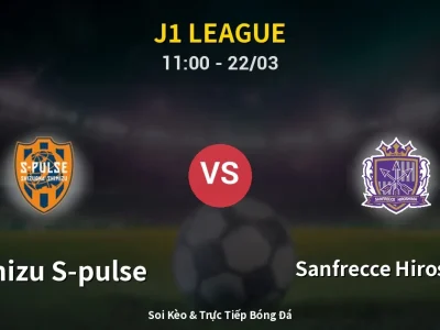 Kết Quả: Shimizu S-pulse 3-1 Sanfrecce Hiroshima – Highlight & Bàn Thắng | J1 League