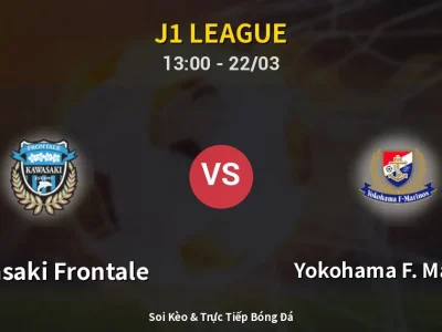 Kết Quả: Kawasaki Frontale 0-5 Yokohama F. Marinos – Highlight & Bàn Thắng | J1 League