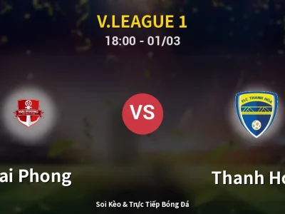 Kết Quả: Hai Phong 3-3 Thanh Hóa – Highlight & Bàn Thắng | V.League 1