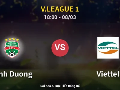 Kết Quả: Binh Duong 1-3 Viettel – Highlight & Bàn Thắng | V.League 1