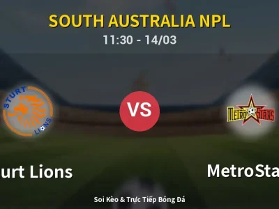 Kết Quả: Sturt Lions 0-1 MetroStars – Highlight & Bàn Thắng | South Australia NPL