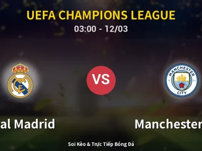 Kết Quả: Real Madrid 3-0 Manchester City – Highlight & Bàn Thắng | UEFA Champions League