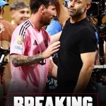 Sốc: HLV Mascherano bất ngờ từ chức Inter Miami dù còn hợp đồng tới 2027, Messi mất trụ cột 1