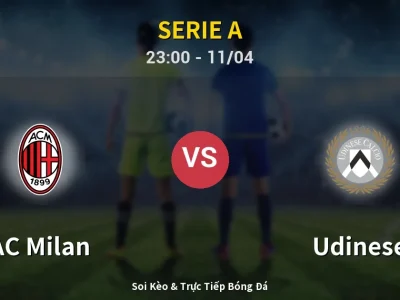Soi Kèo AC Milan vs Udinese – 23:00 11/04 | Nhận Định, Dự Đoán Tỷ Số