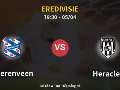 Soi Kèo Heerenveen vs Heracles – 19:30 05/04 | Nhận Định, Dự Đoán Tỷ Số