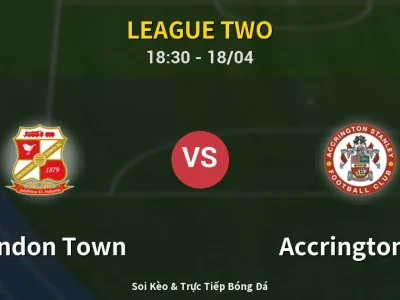 Soi Kèo Swindon Town vs Accrington ST – 18:30 18/04 | Nhận Định, Dự Đoán Tỷ Số