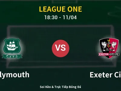 Soi Kèo Plymouth vs Exeter City – 18:30 11/04 | Nhận Định, Dự Đoán Tỷ Số