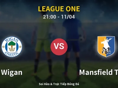 Soi Kèo Wigan vs Mansfield Town – 21:00 11/04 | Nhận Định, Dự Đoán Tỷ Số