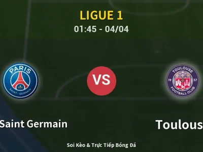 Kết Quả: Paris Saint Germain 3-1 Toulouse – Highlight & Bàn Thắng | Ligue 1