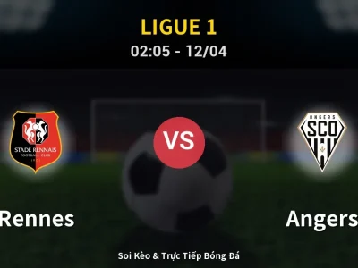 Kết Quả: Rennes 2-1 Angers – Highlight & Bàn Thắng | Ligue 1