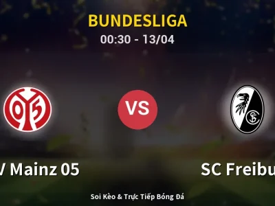 Kết Quả: FSV Mainz 05 0-1 SC Freiburg – Highlight & Bàn Thắng | Bundesliga