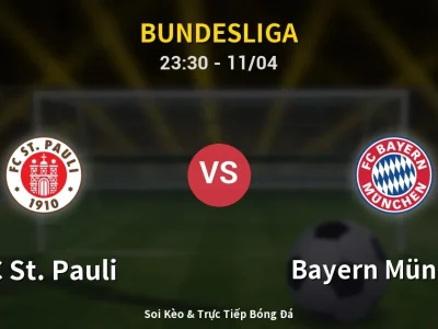 Soi Kèo FC St. Pauli vs Bayern München – 23:30 11/04 | Nhận Định, Dự Đoán Tỷ Số