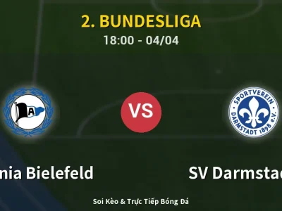 Soi Kèo Arminia Bielefeld vs SV Darmstadt 98 – 18:00 04/04 | Nhận Định, Dự Đoán Tỷ Số