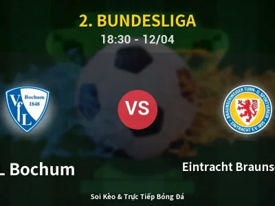 🔴 Trực Tiếp: VfL Bochum 2-0 Eintracht Braunschweig – Link Xem 2. Bundesliga (Full HD)