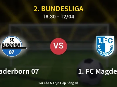 🔴 Trực Tiếp: SC Paderborn 07 3-2 1. FC Magdeburg – Link Xem 2. Bundesliga (Full HD)