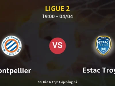 Soi Kèo Montpellier vs Estac Troyes – 19:00 04/04 | Nhận Định, Dự Đoán Tỷ Số