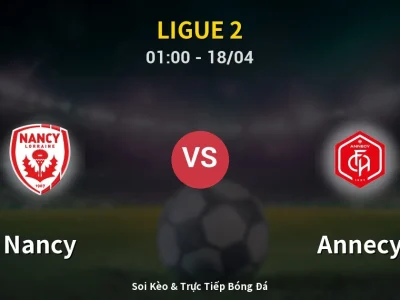 Kết Quả: Nancy 1-5 Annecy – Highlight & Bàn Thắng | Ligue 2