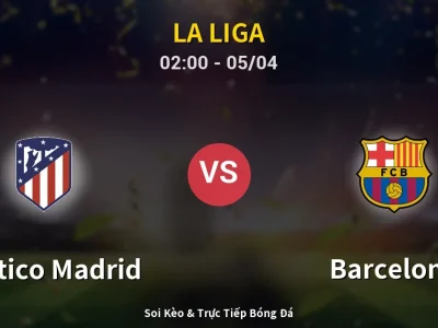 Kết Quả: Atletico Madrid 1-2 Barcelona – Highlight & Bàn Thắng | La Liga