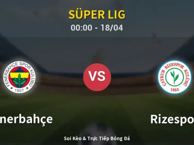 Kết Quả: Fenerbahçe 2-2 Rizespor – Highlight & Bàn Thắng | Süper Lig