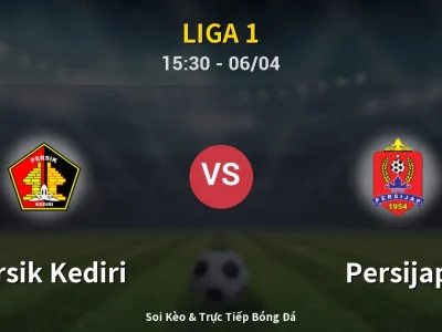 Kết Quả: Persik Kediri 0-0 Persijap – Highlight & Bàn Thắng | Liga 1