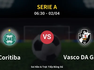 Kết Quả: Coritiba 1-1 Vasco DA Gama – Highlight & Bàn Thắng | Serie A