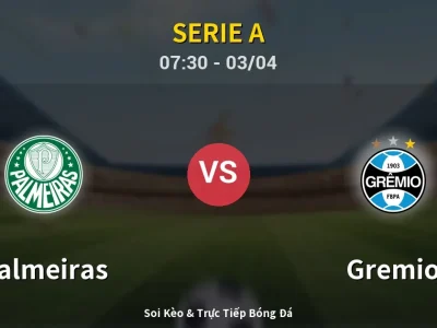 Kết Quả: Palmeiras 2-1 Gremio – Highlight & Bàn Thắng | Serie A