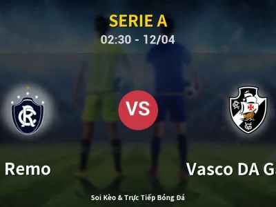 Kết Quả: Remo 1-1 Vasco DA Gama – Highlight & Bàn Thắng | Serie A