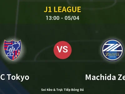 🔴 Trực Tiếp: FC Tokyo 0-0 Machida Zelvia – Link Xem J1 League (Full HD)