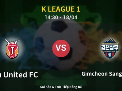 Kết Quả: Jeju United FC 1-1 Gimcheon Sangmu FC – Highlight & Bàn Thắng | K League 1