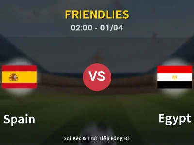 Kết Quả: Spain 0-0 Egypt – Highlight & Bàn Thắng | Friendlies