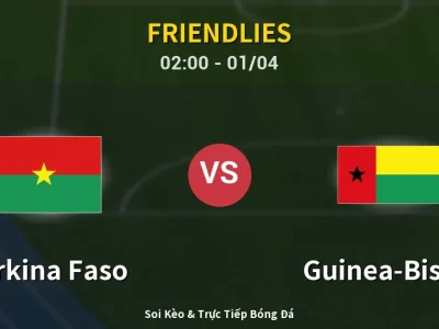 Kết Quả: Burkina Faso 1-1 Guinea-Bissau – Highlight & Bàn Thắng | Friendlies