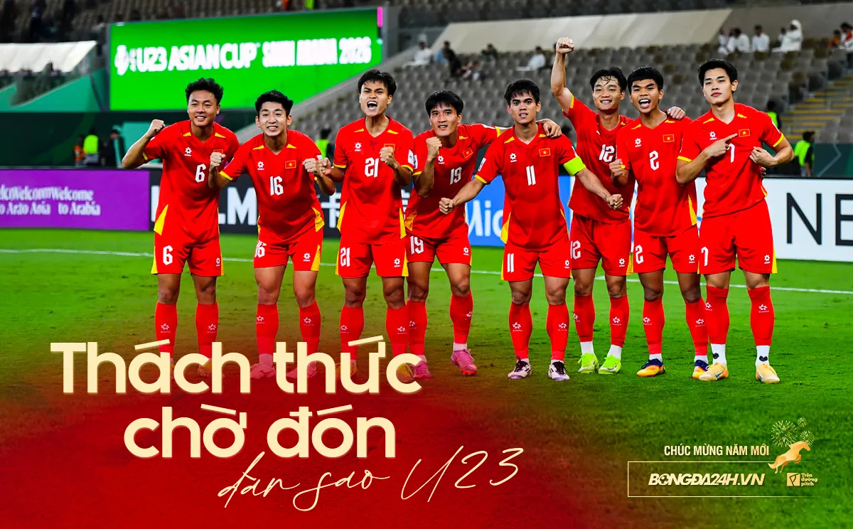 Thách thức chờ đón dàn sao U23 Việt Nam Thach thuc cho don dan sao U23 Viet Nam