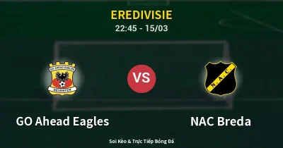 GO Ahead Eagles vs NAC Breda 15/03